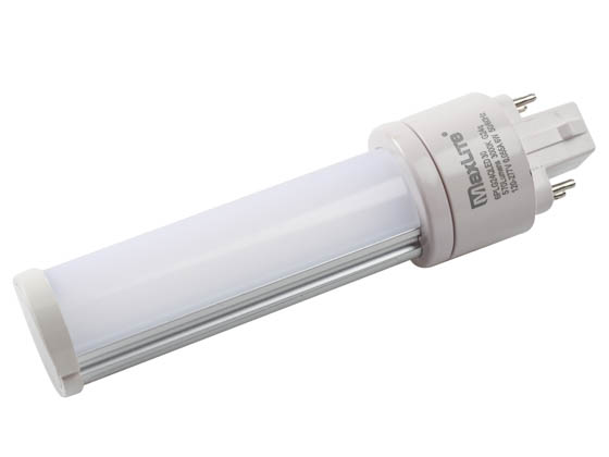 MaxLite 76609 6PLG24QLED30 Maxlite Non-Dimmable 6W 4 Pin 3000K G24q LED Bulb, Ballast Bypass