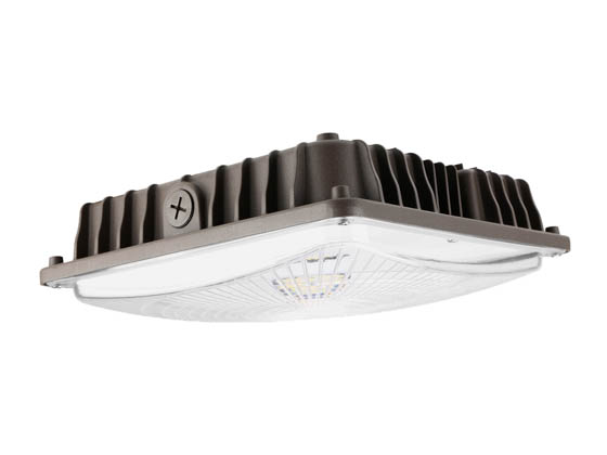 Value Brand MCP0560W27V50KD 60 Watt, 250 Watt MH Equivalent, 5000K LED Low-Profile Canopy Fixture