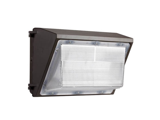 Value Brand MWP0865W27V50KDP0 65 Watt, 120-277V, 250 Watt Equivalent 5000K Forward Throw LED Wallpack Fixture with Photocell