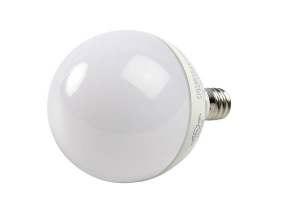 MaxLite 103008 5G16.5DLED27/G2 Maxlite Dimmable 5W 2700K G-16.5 Frosted Globe LED Bulb, E12 Base, Enclosed Rated