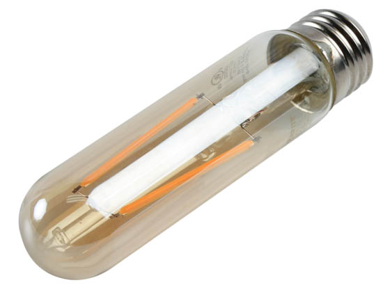 Bulbrite 776808 LED3T9/22K/FIL-NOS/3 Dimmable 3W 2200K Vintage T9 Filament LED Bulb, Enclosed and Outdoor Rated