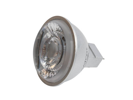 Satco Products, Inc. S8638 8MR16/LED/15'/40K/90CRI/12V Satco Dimmable 8W 4000K 15° MR16 LED Bulb, GU5.3 Base, Enclosed Fixture Rated