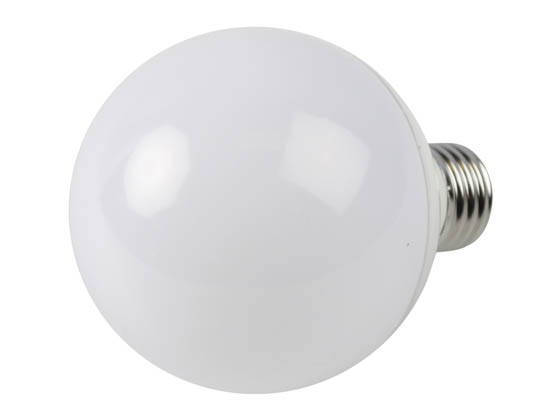 90+ Lighting SE-350.039 Dimmable 7W 2700K 92 CRI G25 Frosted Globe LED Bulb, JA8 Compliant