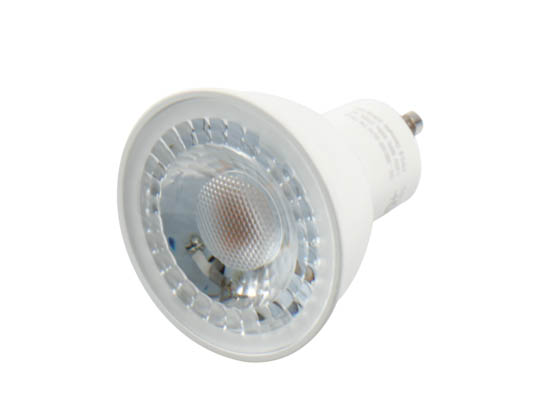90+ Lighting SE-350.005 Dimmable 7W 2700K 40 Degree 92 CRI MR16 LED Bulb, GU10 Base, JA8 Compliant, Enclosed Rated