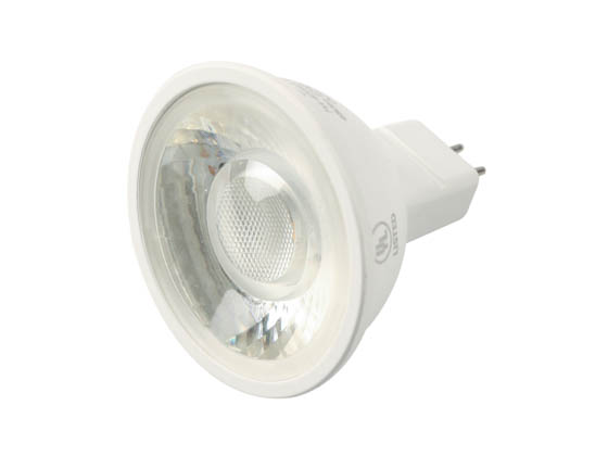 90+ Lighting SE-350.002 Dimmable 7W 2700K 24° 92 CRI MR16 LED Bulb, GU5.3 Base, JA8 Compliant, Enclosed Rated