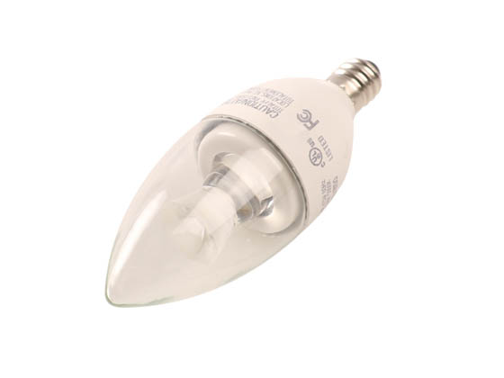 NaturaLED 4564 LED4.5CAB/32L/E12/850 Dimmable 4.5W 5000K Decorative LED Bulb
