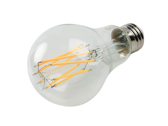 Bulbrite 776616 LED11A21/30K/FIL/3 Dimmable 11W 3000K A21 Filament LED Bulb, Enclosed and Wet Rated