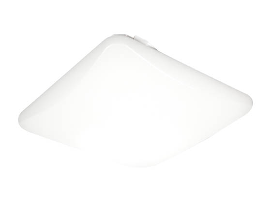 Lithonia Lighting 216CME FMLSL 11 14840 M4 Lithonia Flush Mount 11" Square Dimmable LED 16W, 120V, 4000K, White
