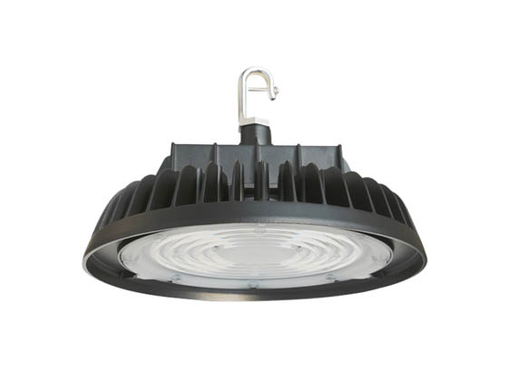 Commercial LED CLU4-150P5PDBK 400 Watt Equivalent, 150 Watt Dimmable 5000K Round UFO LED High Bay Fixture