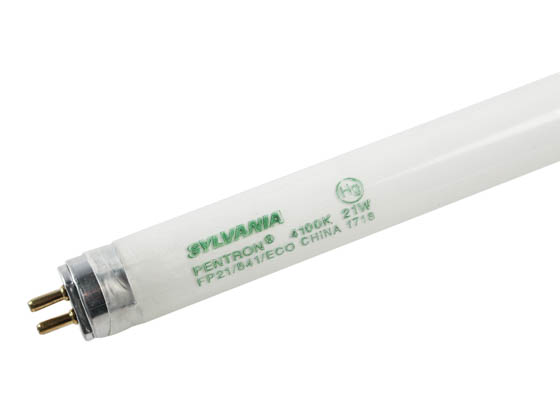 Sylvania 20924 (Safety) FP21/841/ECO (Safety) Safety Coated Pentron 21 Watt, 34 Inch T5 Cool White Fluorescent Bulb