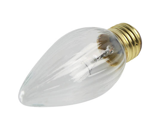 Value Brand 60F15 130V-E26-SRC 60 Watt, 130 Volt F15 Clear Fiesta Decorative Bulb