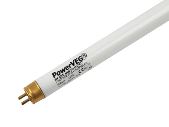 Hortilux 901678 PowerVEG FS+UV Eye  PowerVEG™ 54W FS+UV EYE 46 inch T5 HO Plant Grow Fluorescent Tube