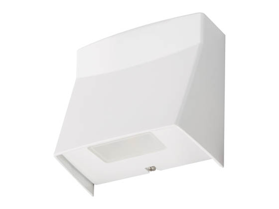 Lithonia Lighting 249WWM LIL LED 40K MVOLT WH M12 Lithonia LIL LED 100 Watt Incandescent Equivalent, 8.4 Watt, 4000K, 120-277 Volt Wallpack Fixture, White