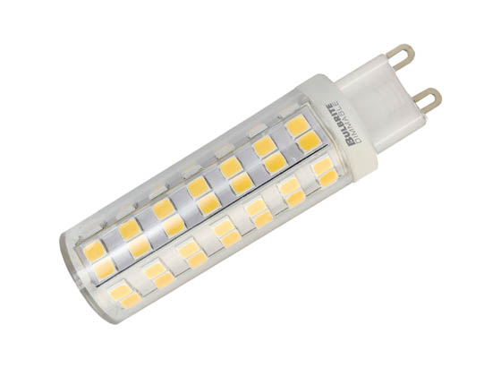 Bulbrite 770645 LED6G9/30K/120/D 6.5 Watt Dimmable T-6 LED Bulb, G9 Base, 3000K, 120 Volt