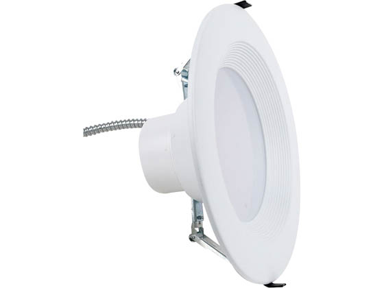 NaturaLED 9352 LED6CRL21SW-150L930/MV Non-Dimmable 120-277V Wattage Selectable 9/14/21 Watt 90 CRI 3000K, 6" LED Recessed Downlight Retrofit, Wet Rated, Title 24 Compliant