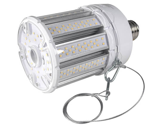 Satco Products, Inc. S39675 80W/LED/HID/4K/100-277V/EX39 Satco 320 Watt Equivalent, 80 Watt 4000K LED Post Top Retrofit Lamp, Ballast Bypass