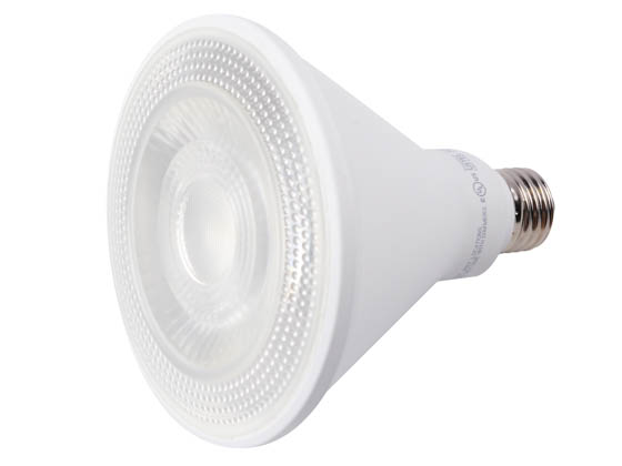TCP L100P38N25UNV27KNFL Non-Dimmable 12.5W 120-277V 2700K 25º PAR38 LED Bulb, Wet and Enclosed Fixture Rated