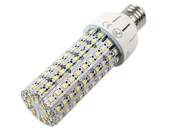 Olympia Lighting 100 Watt Equivalent, 18 Watt 4000K LED Corn Ballast Bypass | SCL-18W12-40K-E26 | Bulbs.com