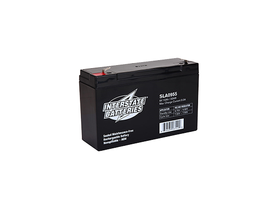 Interstate Battery SLA0955 Interstate Batteries 6V SLA0955 General Purpose Battery, For Use In Exit And Emergency Lighting Fixtures