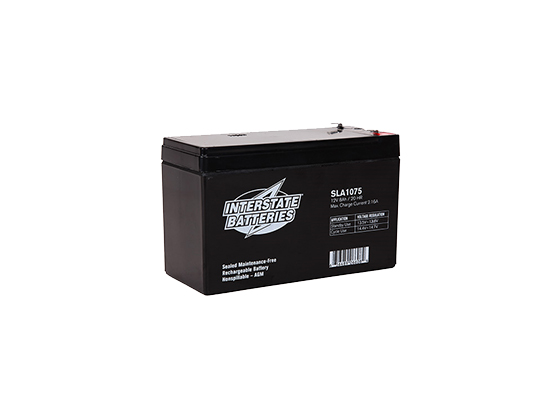 Interstate Battery SLA1075 Interstate Batteries 12V SLA1075 General Purpose Battery, For Use In Exit And Emergency Lighting Fixtures