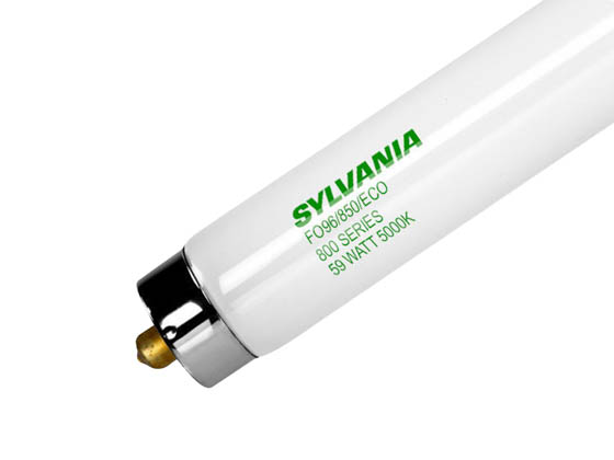 Sylvania 22173 FO96/850/ECO 59W 96in T8 Bright White Fluorescent Tube