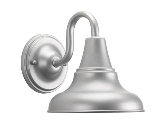 Progress Lighting P5622-8230K9 Progress District Medium LED Gooseneck Fixture, Gray Finish, 3000K