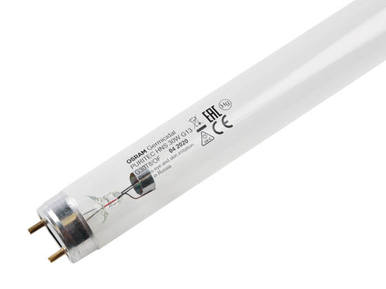 Lse Lighting G30T8-30 Watt T8 Germicidal Uv Tube 36 Length Medium Bi-Pin Base 