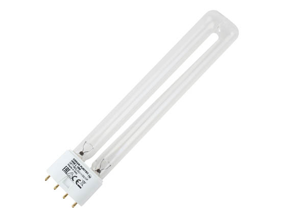 General Electric Watt UV Compatible Bulb for GBX18/UVC/2G11 18W 2G11 UV Lamp 