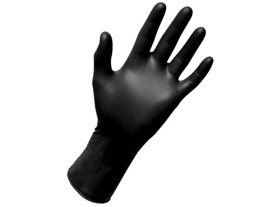 Value Brand 4685614 Nitrile Gloves Black Large Nitrile Large Powder Free Black Gloves