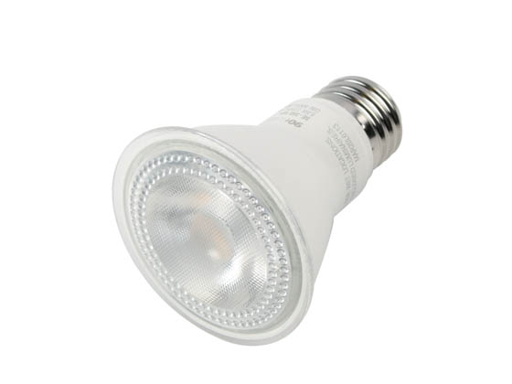 90+ Lighting SE-350.181 Dimmable 7 Watt 2700K 40 Degree 90 CRI PAR20 LED Bulb, JA8 Compliant and Wet Rated