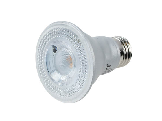 Bulbrite 772262 LED6PAR20/FL40/927/WD/2 Dimmable 6.5W 2700K 40° 90 CRI PAR20 LED Bulb, Enclosed and Wet Rated, JA8 Compliant
