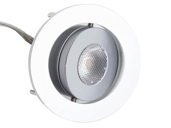 Diode LED DI-SPOT-RG2-30-20-BA 2.1 Watt 20° SPOTMOD 2 Dimmable Recessed Gimbal LED Fixture For Wet or Dry Locations, 12 Volt