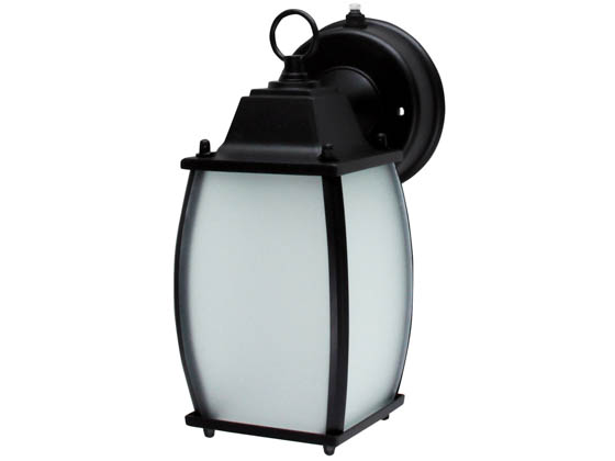 MaxLite 96974 ML4LS12SRLBK827 Maxlite 12 Watt Ranch Style Outdoor Integrated LED Lantern Fixture With Photocell