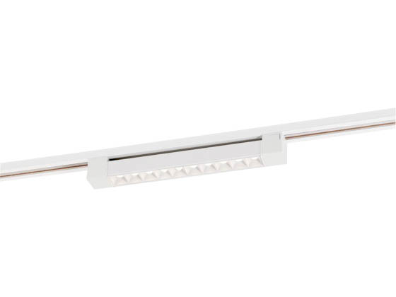 Satco Products, Inc. TH500 12" White Track Light Bar Satco 15 Watt Dimmable 12" White LED Track Light Bar, 3000K, 90 CRI