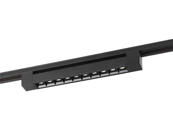 Satco Products, Inc. TH501 12" Black Track Light Bar Satco 15 Watt Dimmable 12" Black LED Track Light Bar, 3000K, 90 CRI