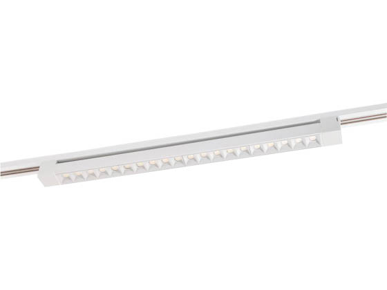 Satco Products, Inc. TH502 24" White Track Light Bar Satco 30 Watt Dimmable 24" White LED Track Light Bar, 3000K, 90 CRI