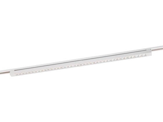 Satco Products, Inc. TH506 48" White Track Light Bar Satco 60 Watt Dimmable 48" White LED Track Light Bar, 3000K, 90 CRI