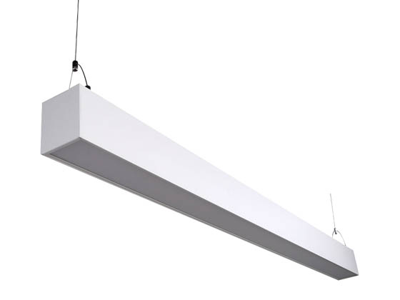 Euri Lighting Dimmable 50w 48 Color, Hanging Linear Light Fixture