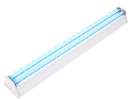 Pure-Lighting PLFUVC4280IS 2 Lamp 4ft Strip Fixture 80w With App Intelli-Safe Controls
