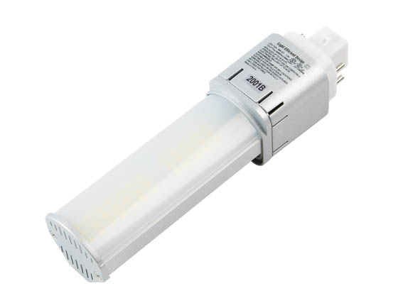 Light Efficient Design LED-7324-50K-G3 Non-Dimmable Horizontal 11W 4 Pin G24q 5000K Hybrid LED Bulb