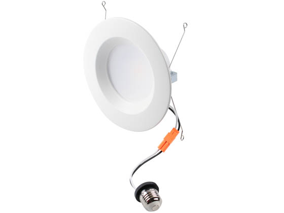 NaturaLED 9527 LED6RL14-110L9CCT5 Dimmable 14 Watt 90 CRI 5"/6" Color Selectable  (2700K/3000K/3500K/4000K/5000K) Recessed LED Downlight, JA8 Compliant