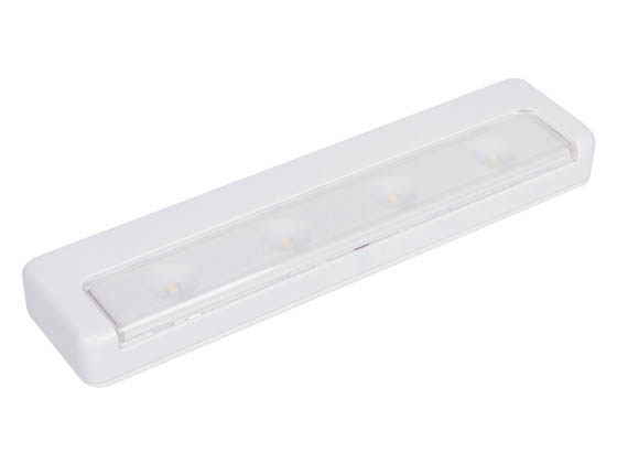 Brilliant Evolution BRRC116 LED White Ultra-Thin Undercabinet Wireless/Battery Operated Light Fixture
