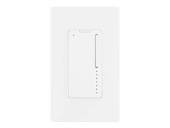Satco Products, Inc. S11268 SF/DIM/WALL/WHITE Satco Starfish Smart Technology Wall Dimmer, White Finish