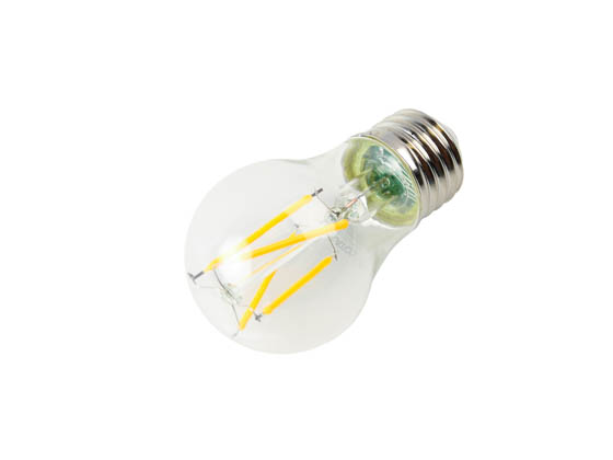 Satco Products, Inc. S12401 5A15/CL/LED/E26/930/120V Satco Dimmable 5W 3000K 90 CRI A15 Filament LED Bulb, Enclosed Fixture and Wet Rated, T20 Compliant