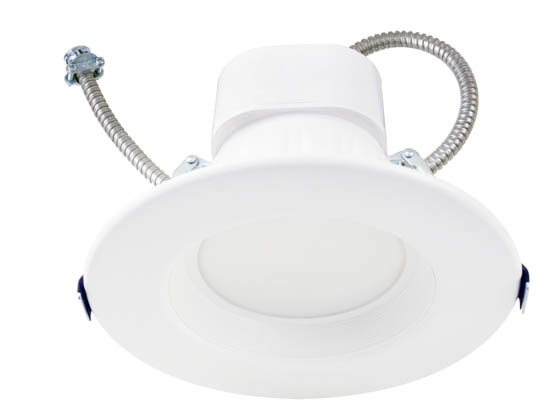 MaxLite 104776 RCF412CSDW 4" 12 Watt Recessed Downlight, 0-10V Dimmable, Color Selectable