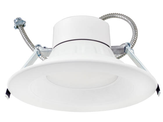 MaxLite 104777 RCF610WCSDW 0-10V Dimmable Wattage Selectable (10W/12W/17W) and Color Selectable (3000K/3500K/4000K) 6" LED Recessed Downlight