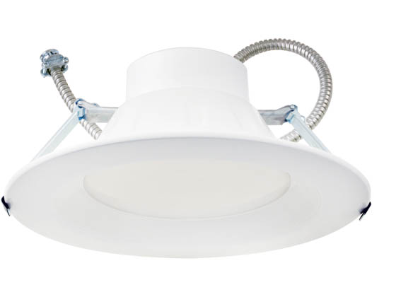 MaxLite 104779 RCF1030WCSDW 0-10V Dimmable Wattage Selectable (30W/35W/40W) and Color Selectable (3000K/3500K/4000K) 10" LED Recessed Downlight