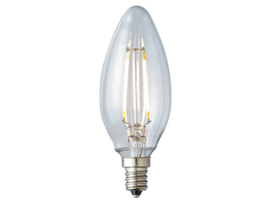 Archipelago Lighting A-LTB10C35027CB LTB10C35027CB Dimmable 3.5W 2700K Decorative Filament LED Bulb, Enclosed Fixture and Outdoor Rated
