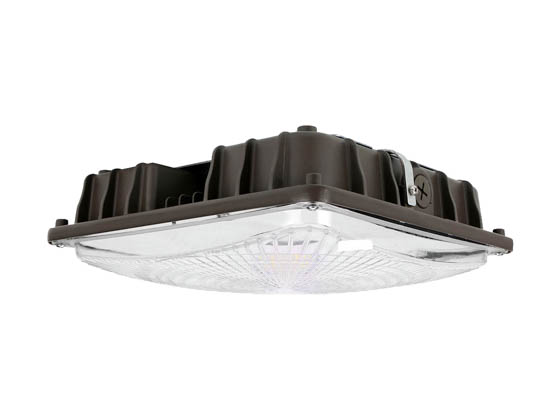 Value Brand CP-37772 CP-27W50KD Dimmable 27 Watt, 150 Watt MH Equivalent, 5000K LED Low-Profile Canopy Fixture