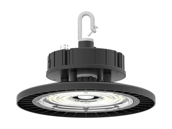 Commercial LED CLU4-150P5PDBK-TN Wattage Adjustable Dimmable 5000K Round UFO LED High Bay Fixture